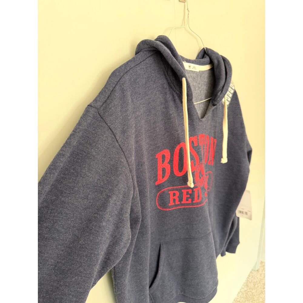47 BRAND Women's 'Boston Red Sox' Baseball Fleece Hoodie - Picture 4 of 11